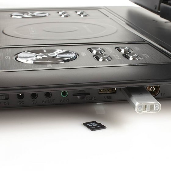 Extra grote dvd- en DVB-T2-speler