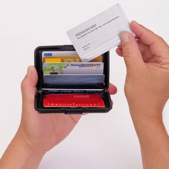 Pasjeshouder met RFID-bescherming!