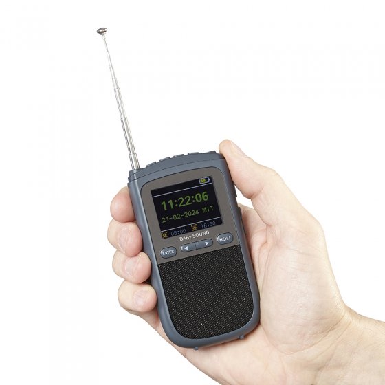 DAB+-zakradio met kleurendisplay 