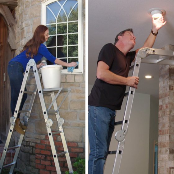 Multifunctionele ladder