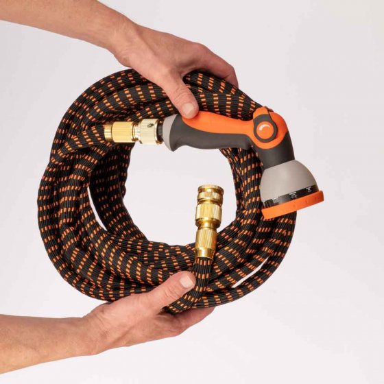 Flexibele tuinslang met snelkoppelingen 