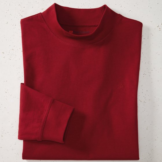 Shirt met opstaande kraag 