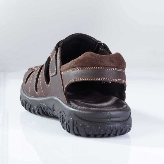 Comfortsandalen met klittenbandsluiting 45 | Bruin