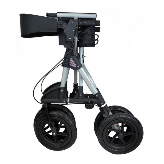 Aluminium outdoor rollator 