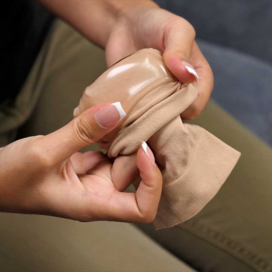 Voetbandage met hielbescherming