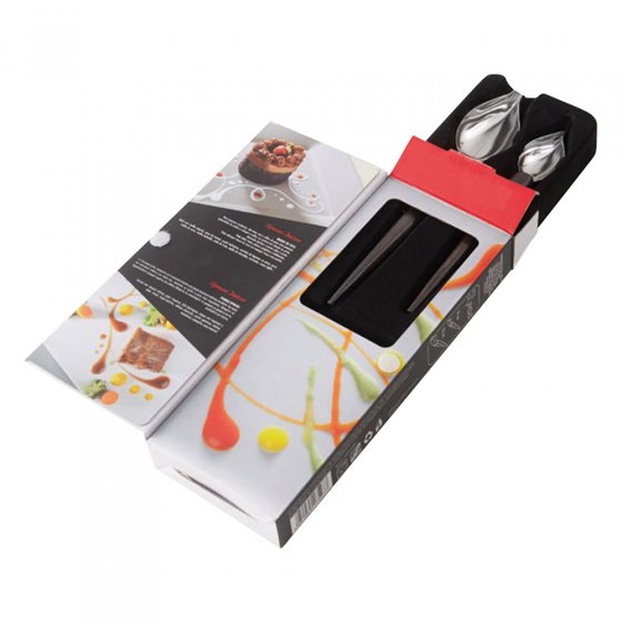2 delige decoratieve lepel set