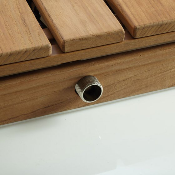 Teak-tuindouche