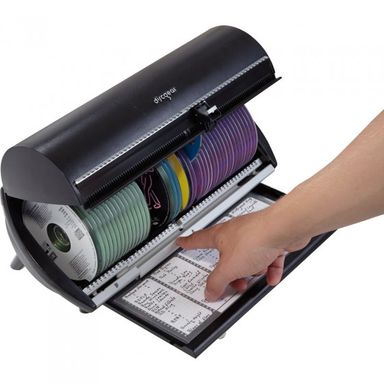 Automatische cd-/dvd-organizer