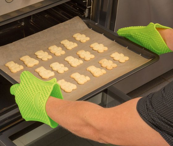 Hittebestendige siliconehandschoenen