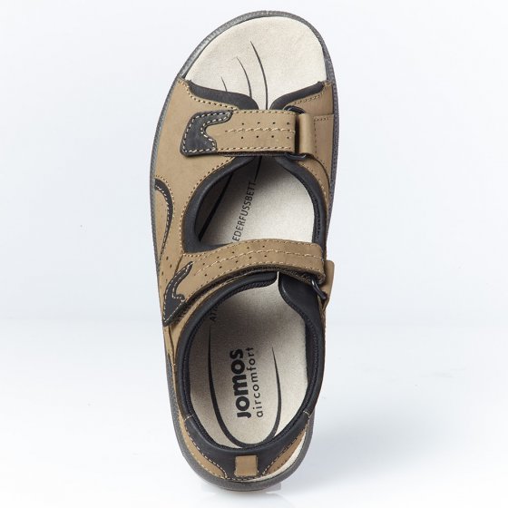 Herensandalen met klittenbandsluiting