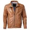 Sportieve leren blouson - 3