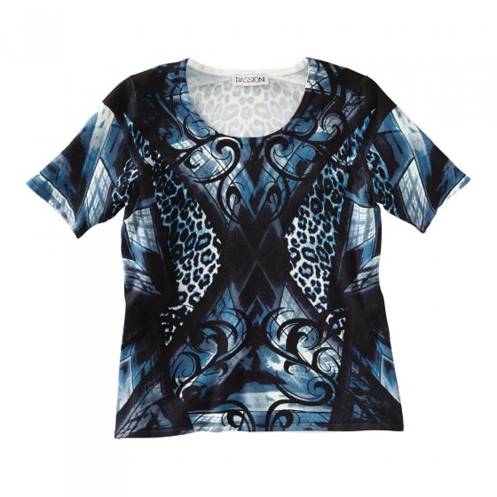Twin-Set im Muster Mix 