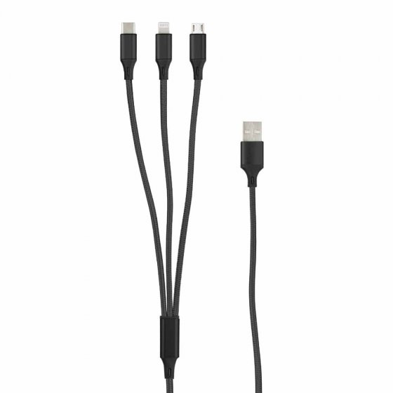 USB-oplaadkabel 3-in-1 