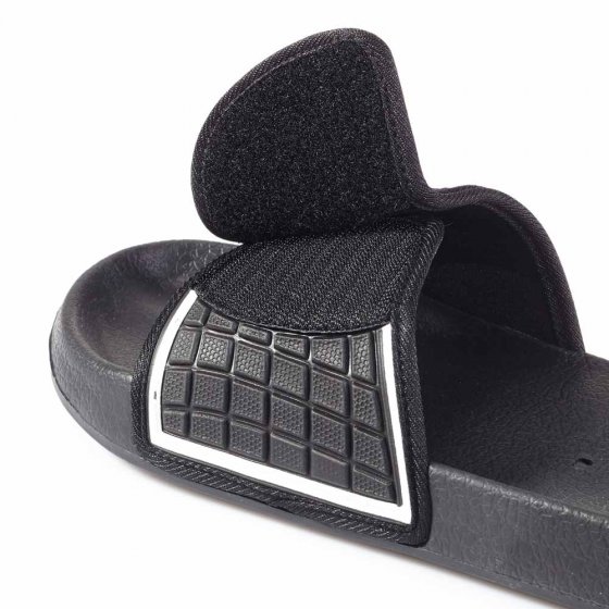 Ultralichte badslippers 44 | Zwart