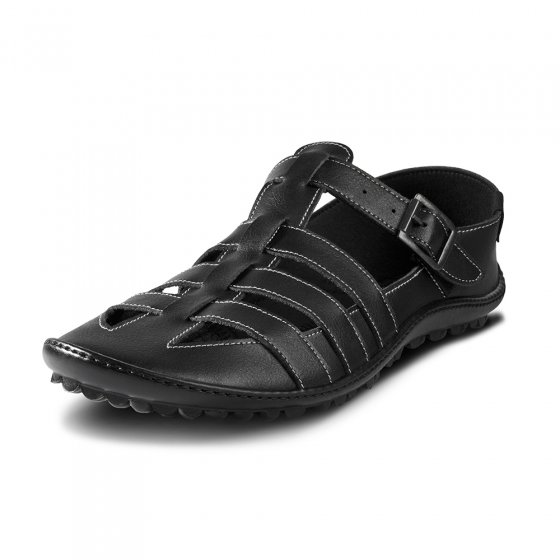Jaro blotevoetensandalen, zwart