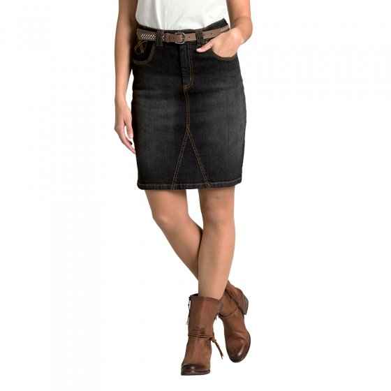 Jeans-Rock,schwarz,50 