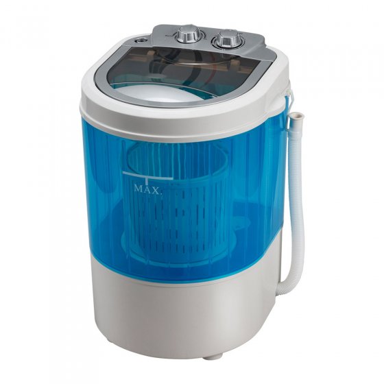 Mini-wasmachine met centrifuge