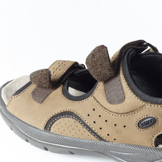 Herensandalen met klittenbandsluiting