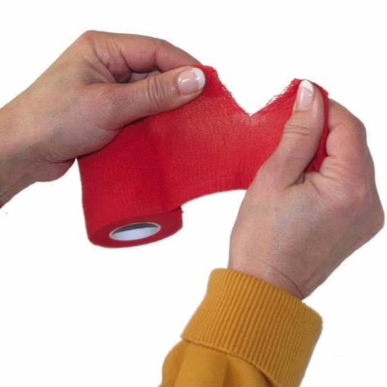 Zelfklevend katoenen verband 