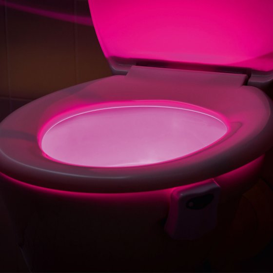De andere WC-verlichting 