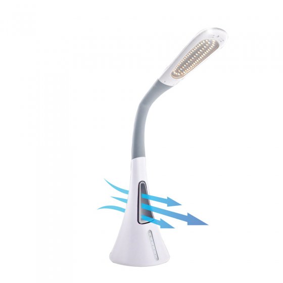 Led-tafellamp met ventilator 