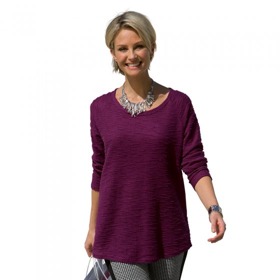 Struktur Pullover,offwhi.38/40 