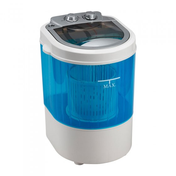Mini-wasmachine met centrifuge