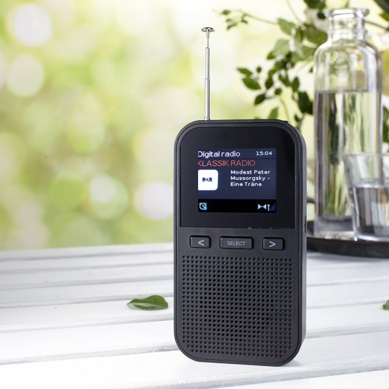 DAB+ zakradio met kleurendisplay