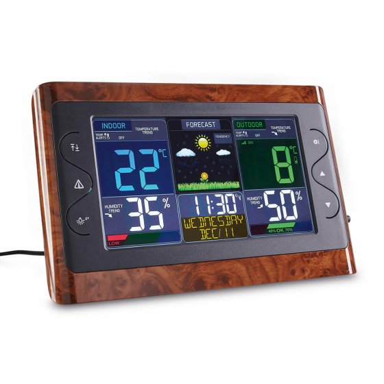 Radiografisch weerstation met XL-display