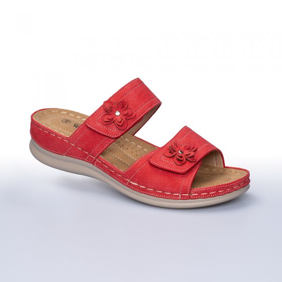 Comfortabele slippers met klittenbandsluiting 'Anette' 