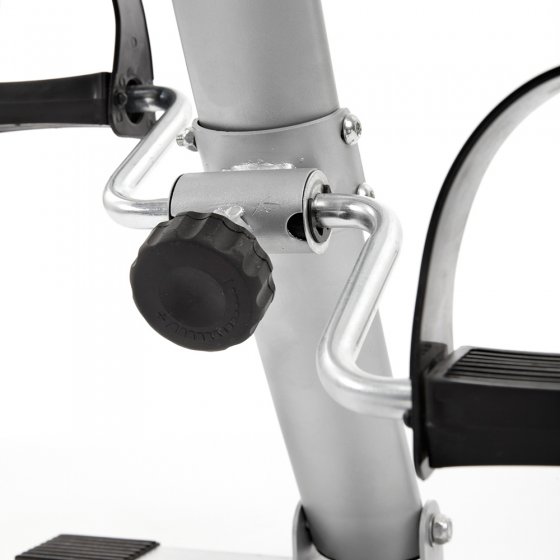 Hometrainer met dubbele pedalen 