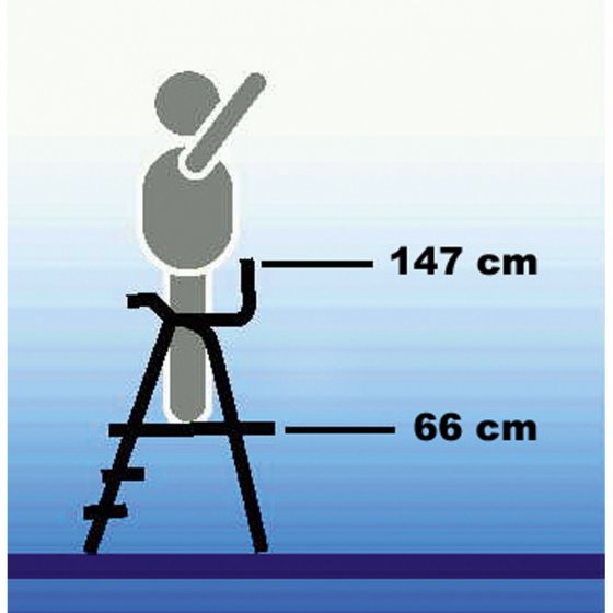 3-treden veiligheidsladder 