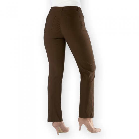 Stretch-Hose,Braun,Gr.38 