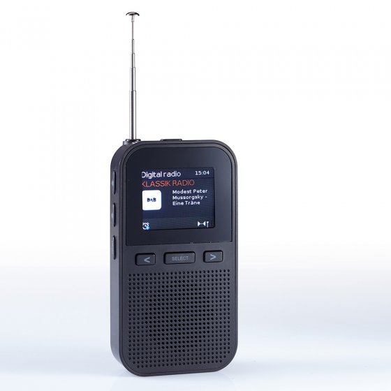 DAB+ zakradio met kleurendisplay