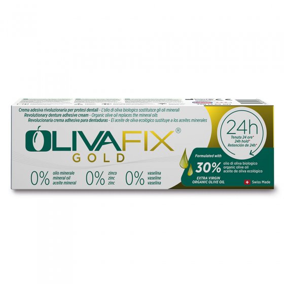 'OlivaFix'-kleefmiddel voor protheses 75 g 