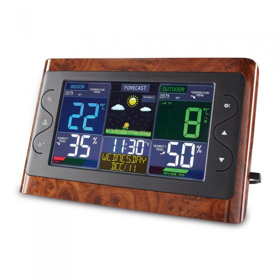 Radiografisch weerstation met XL-display