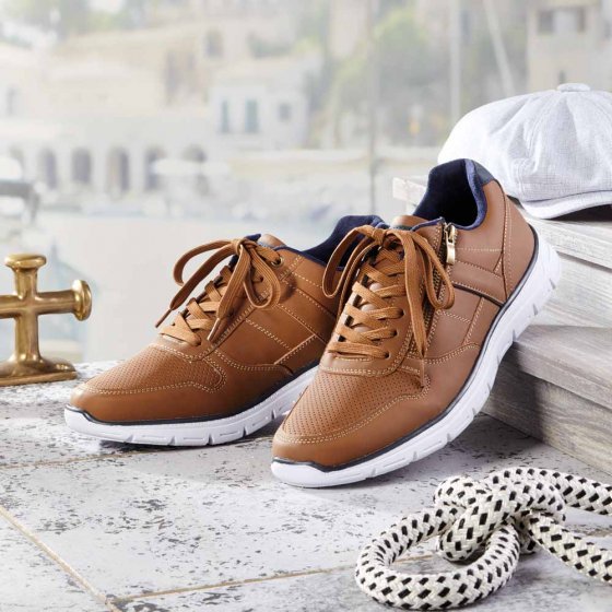 Veterschoenen met ritssluiting 