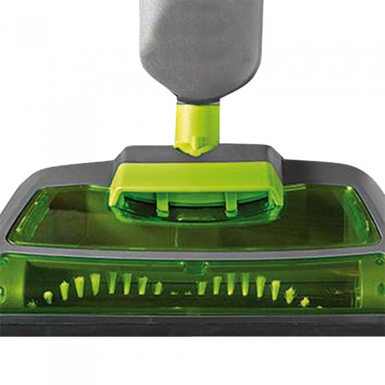 Stoommop met gemotoriseerde borstel